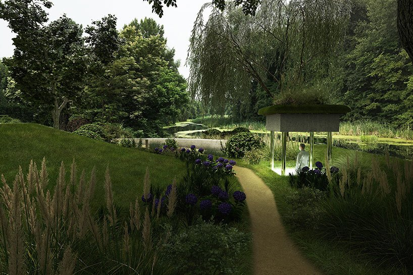 英国 Aston Martin 汽车展示厅绿色地下空间设计-5