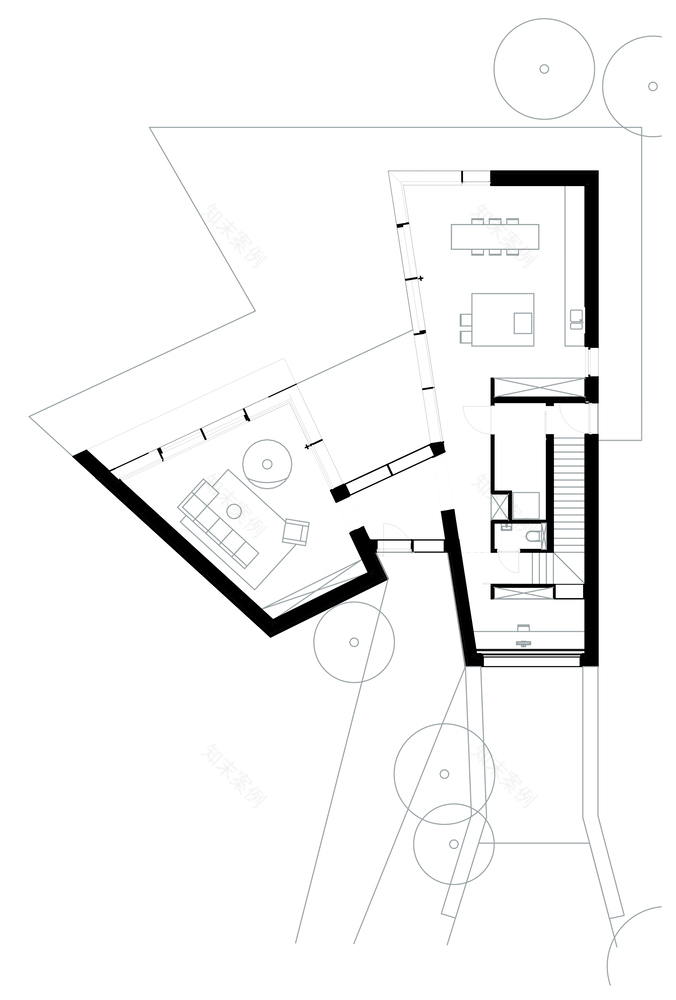 比利时 House Hh 现代别墅设计丨a2o architecten-38