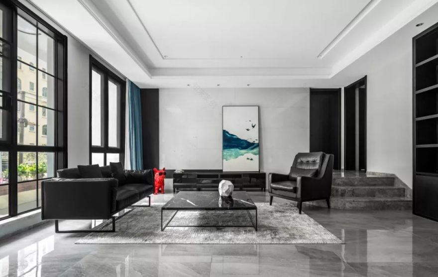 顾伟设计师 | 现代简约空间中的温暖与归属-42