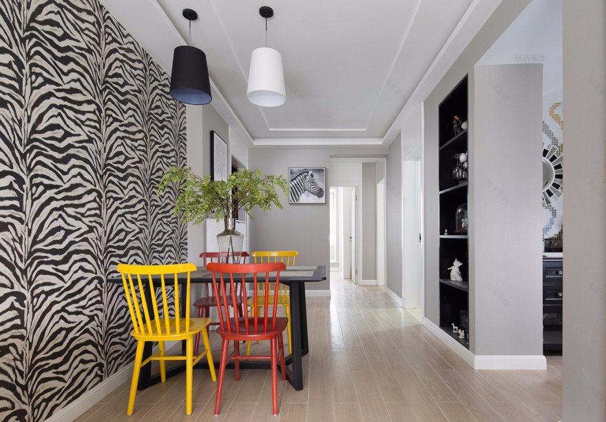 天猫·铭筑舍计—红 纹100㎡ 2居室-13