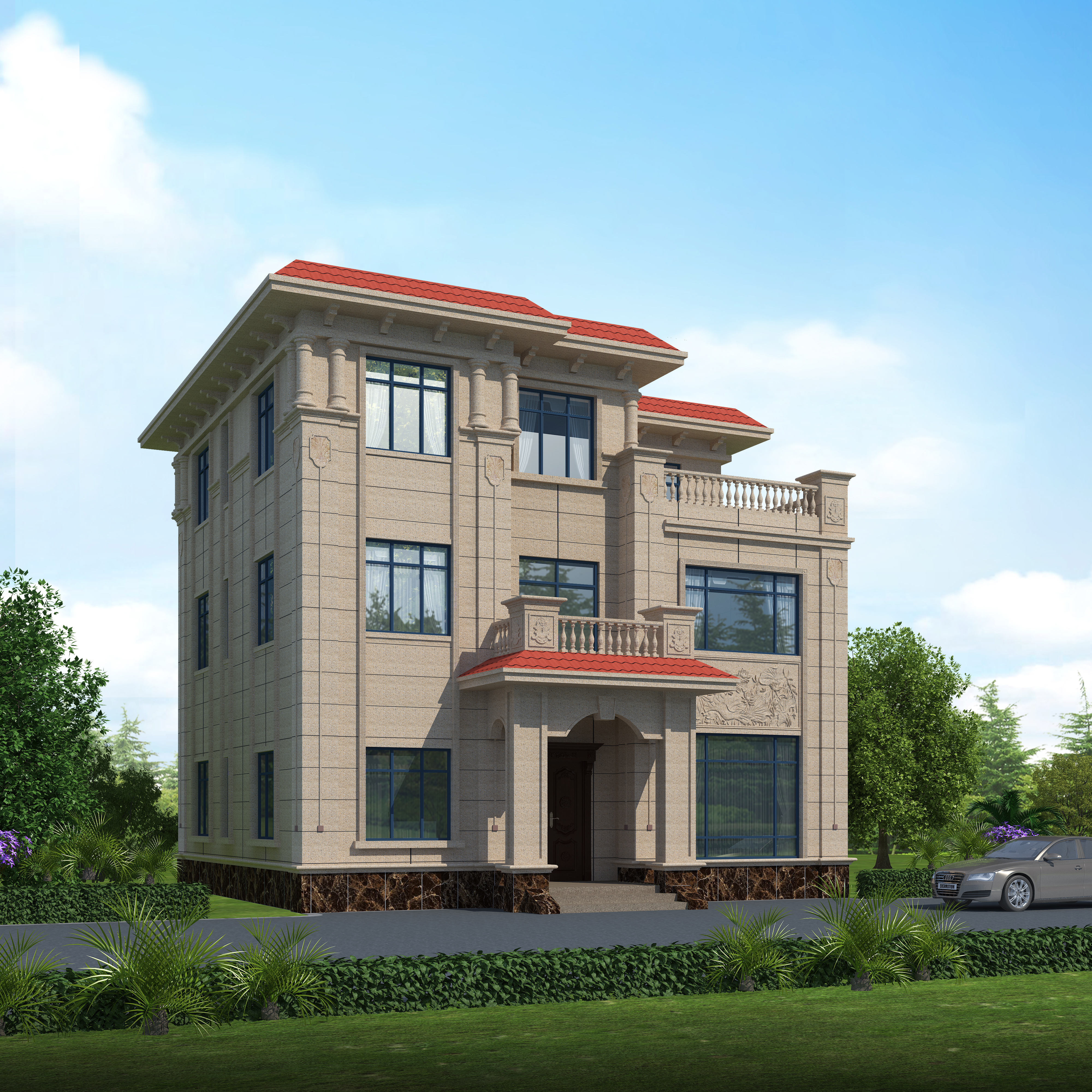 逃离喧嚣，品味自然之美——某知名设计师打造的山水田园别墅-1