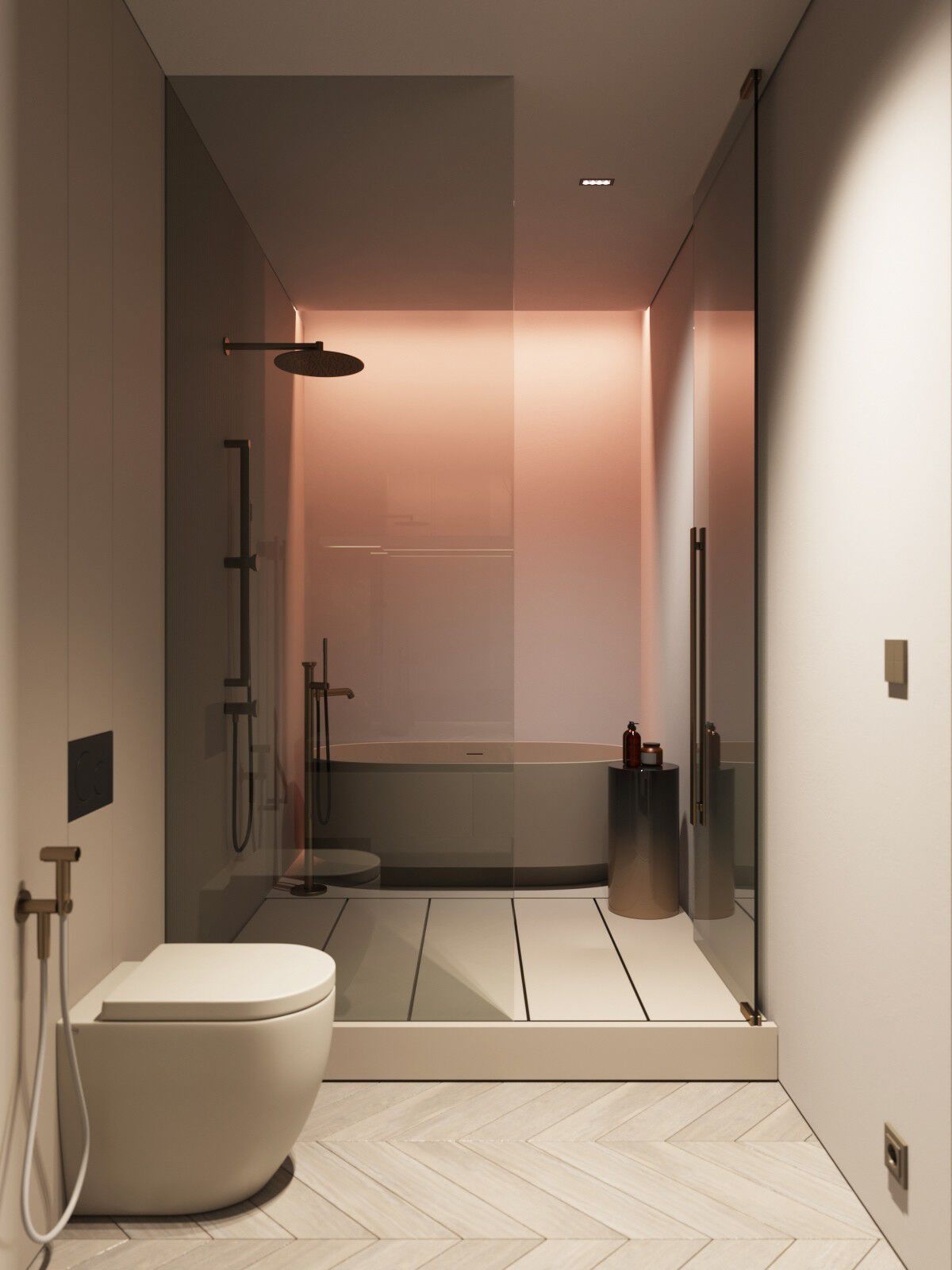 110㎡简约风住宅设计 超精致-16