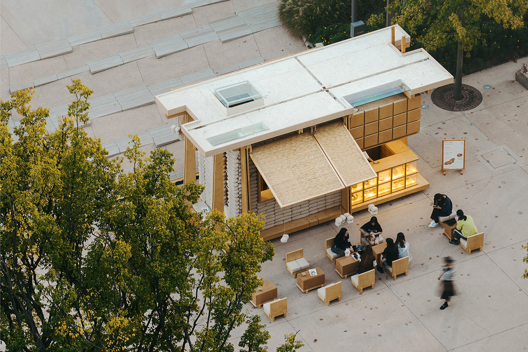 小草棚快闪店Cycle Cycle,杭州 | Space design by F.O.G.建筑事务所设计 - 咖啡店 - 餐厅LOGO-VI空间设计-全球餐饮研究所-2