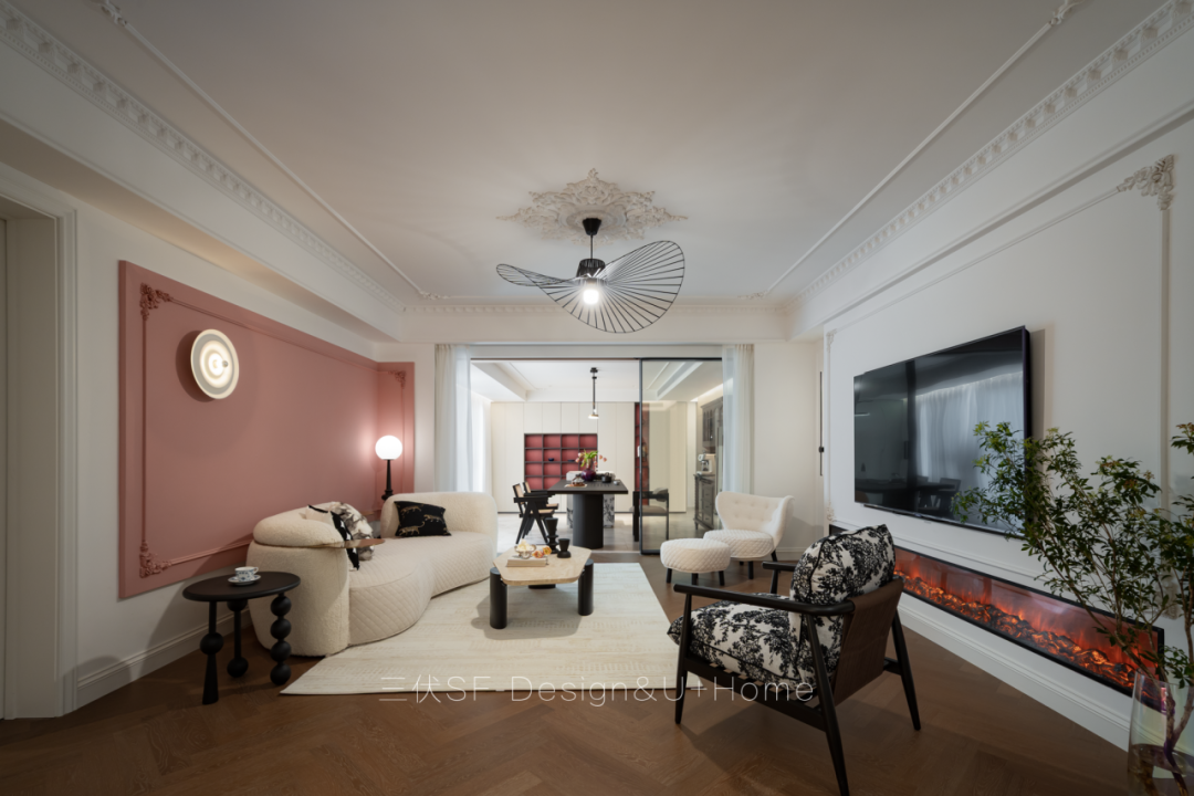 三伏新作丨460㎡现代法式，浪漫要夹杂在生活里-92