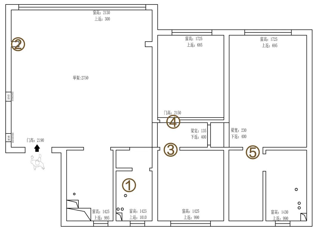 暗调现代风婚房设计丨袁驰-15