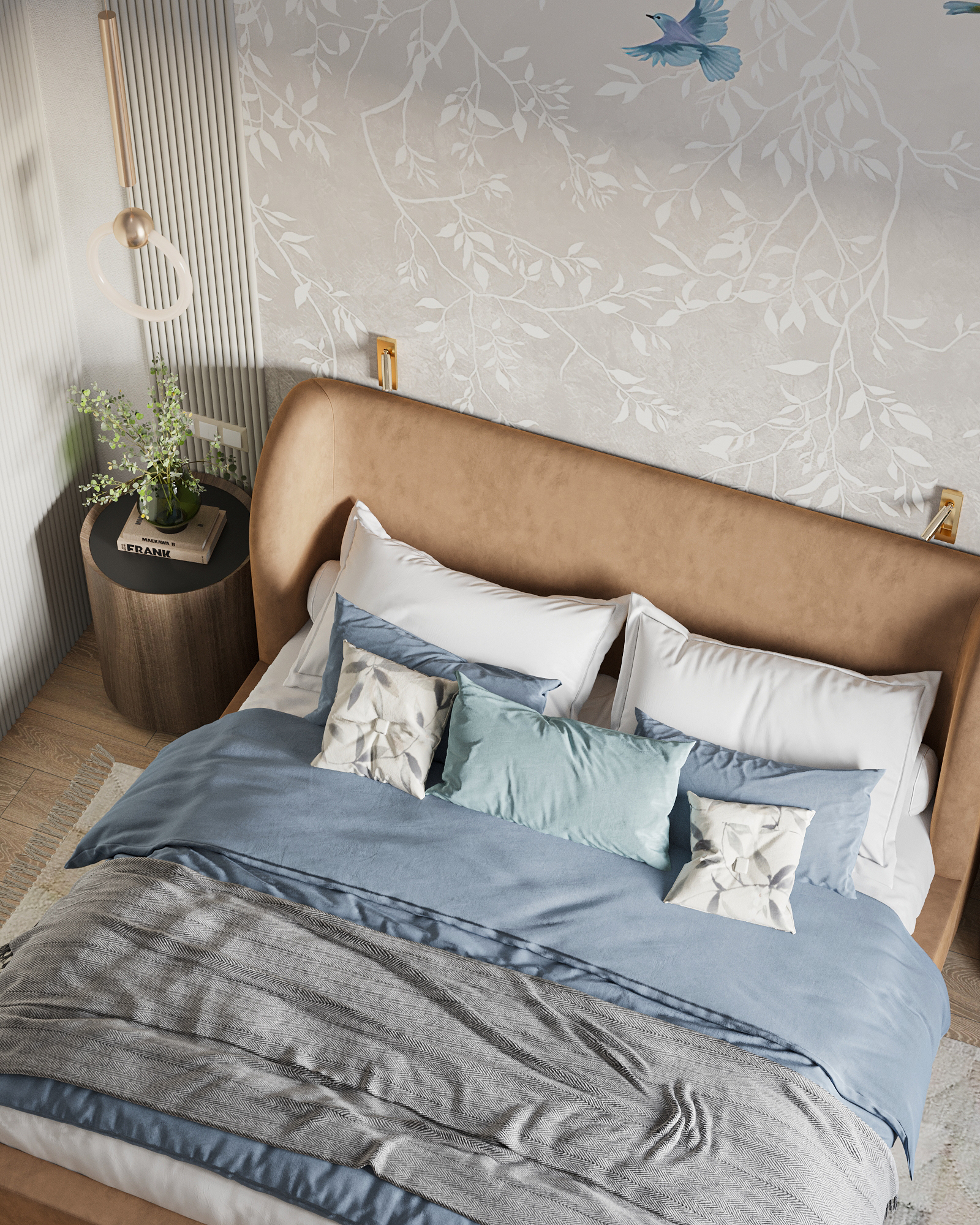 "Garden birds"卧室设计-14