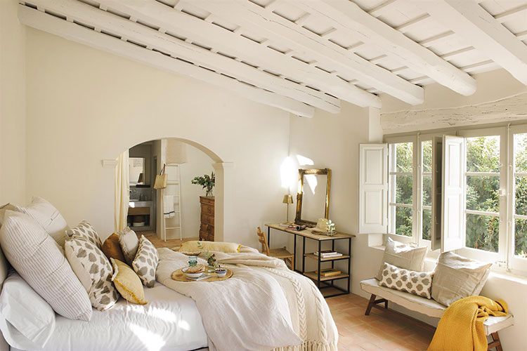 西班牙百年古宅新生，暗室变明亮空间-15