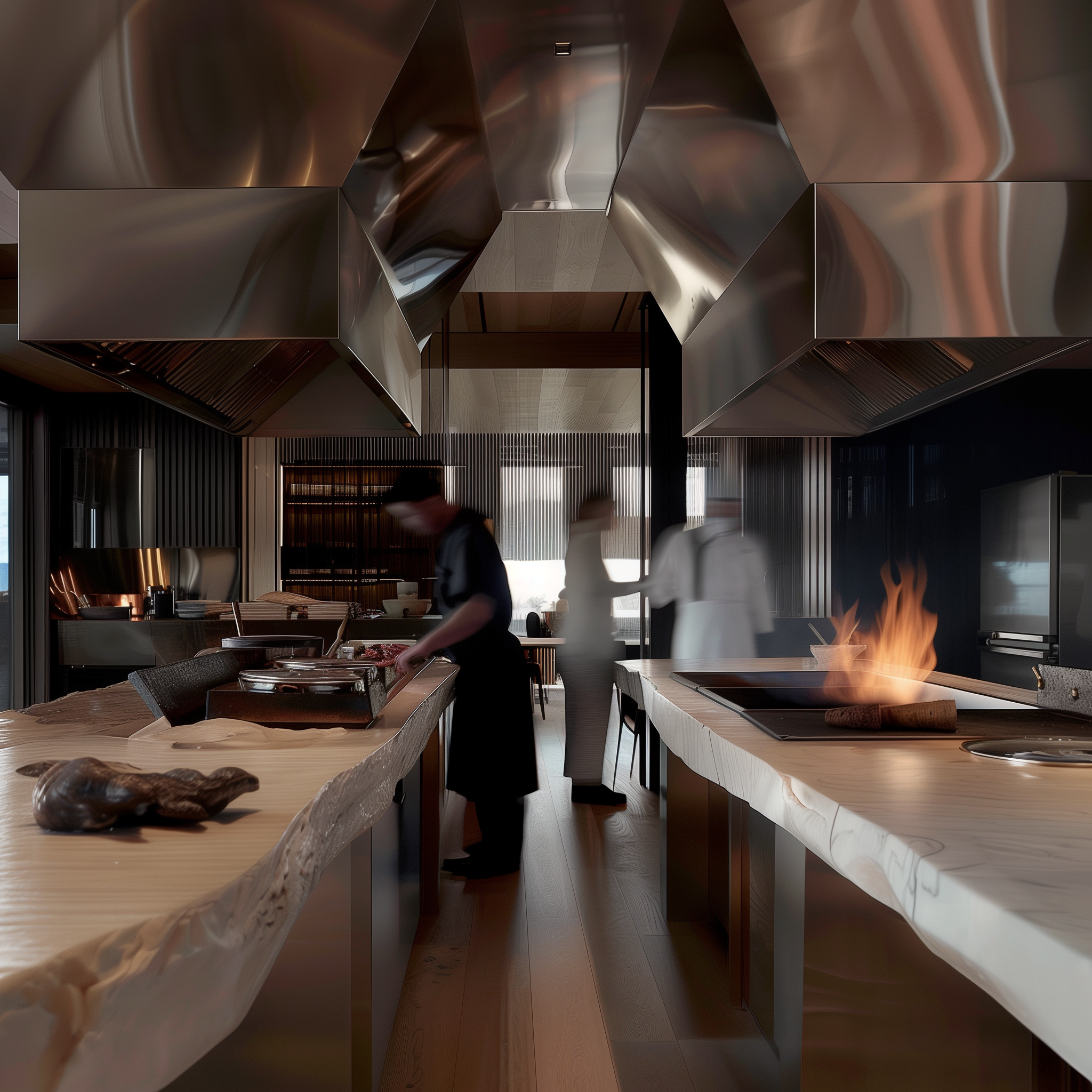 牛排海鲜自助餐设计丨中国上海丨品筑凌川-19