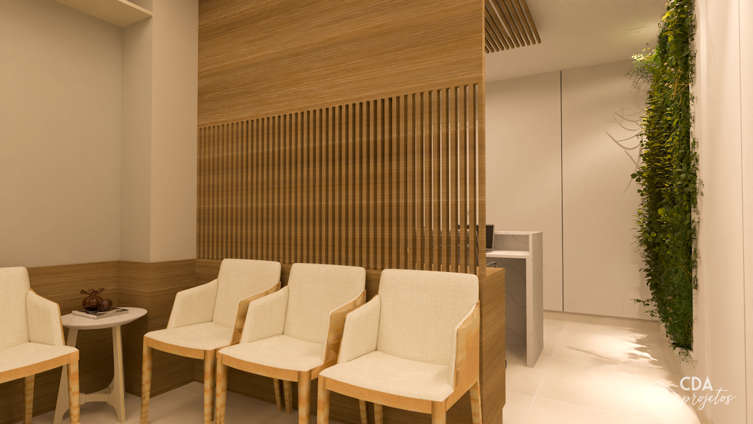 Consultório odontológico moderno e acolhedor | CDA Projetos - Casa das Amigas-1