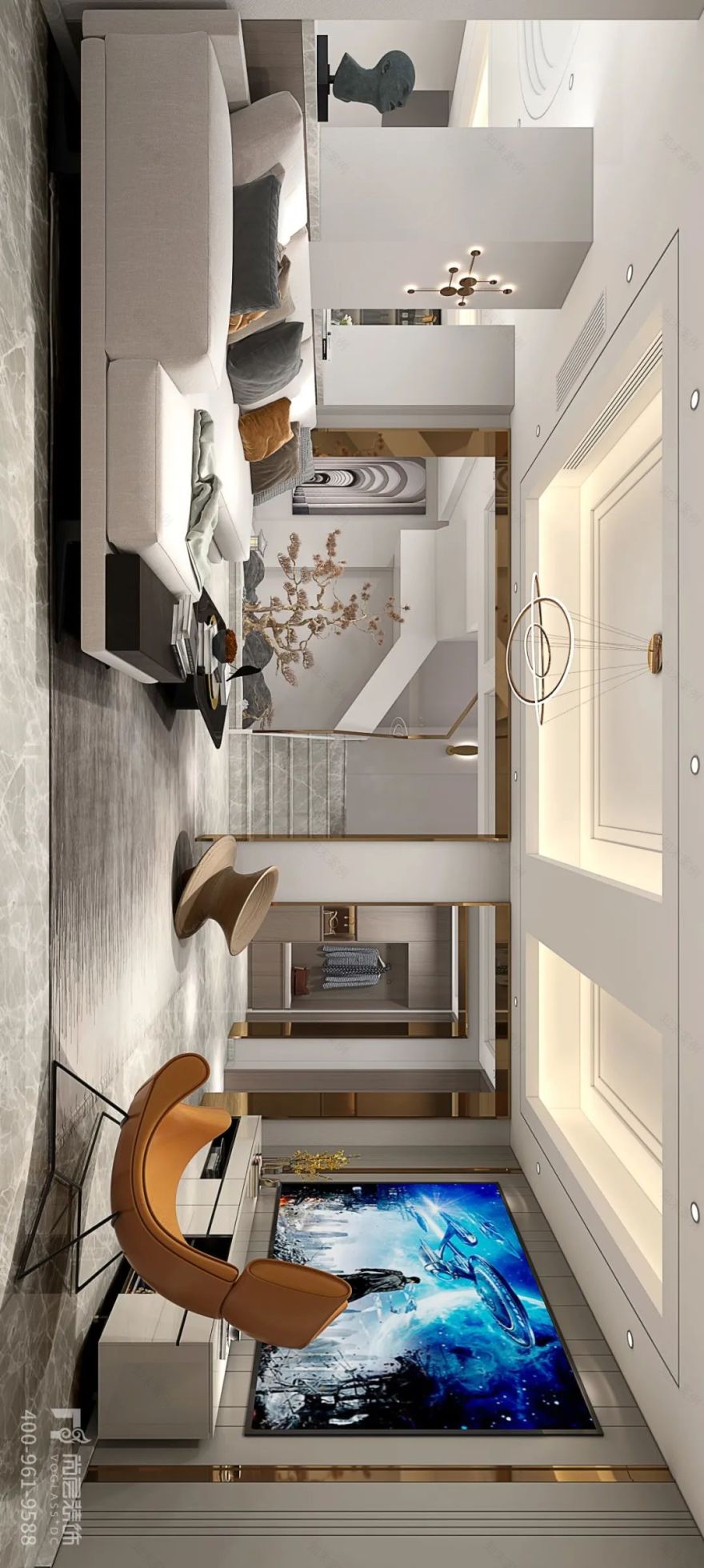 尚层装饰打造高级生活空间,传递细腻生活态度-17