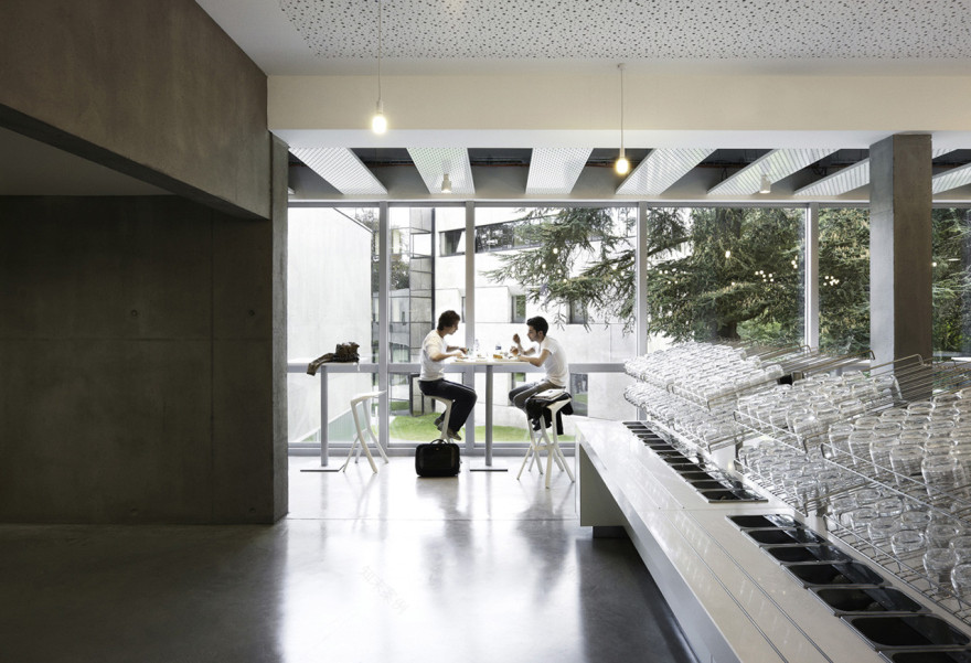 A Place of Exchanges zigzag architecture-43