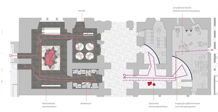 爱尔福特彼得斯贝格建筑群展览及空间利用概念与旅游引导系统丨德国爱尔福特-38