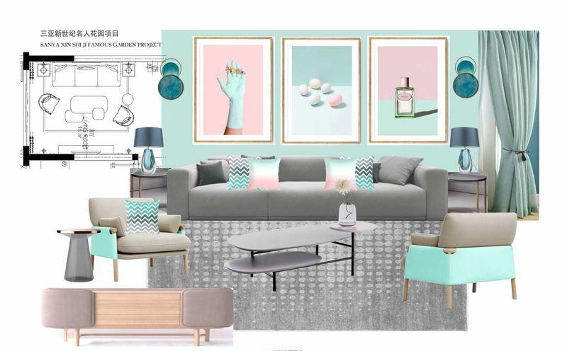 三亚半山香榭现代雅痞空间设计-28