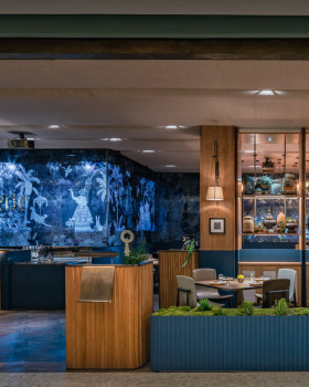 泰国 Blue Elephant 餐厅，展现品牌新概念的空间设计