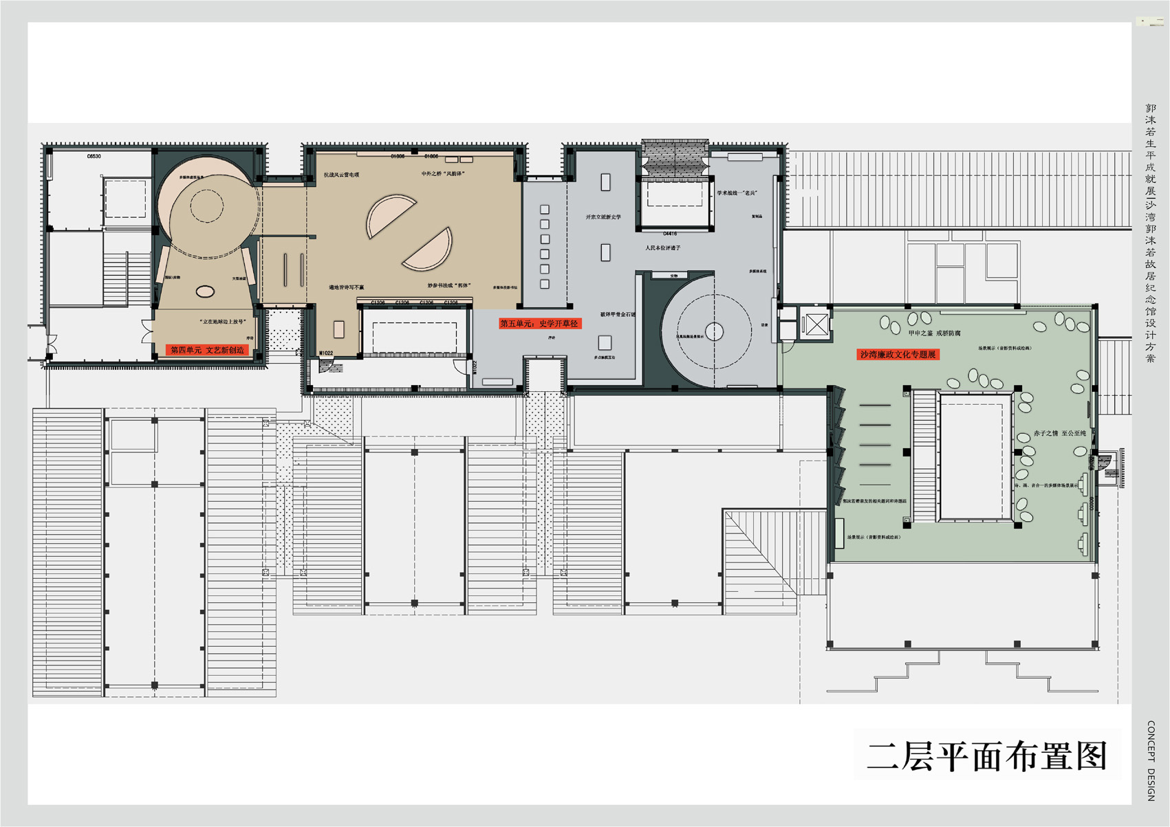 郭沫若故居博物馆布展方案-3