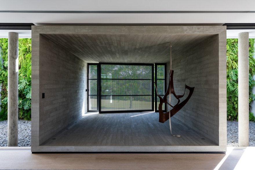 巴西纯净现代风家居,和谐融入自然景观-20