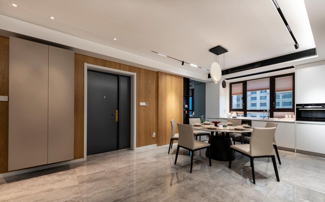 现代简约大平层，亲子共享空间设计-18