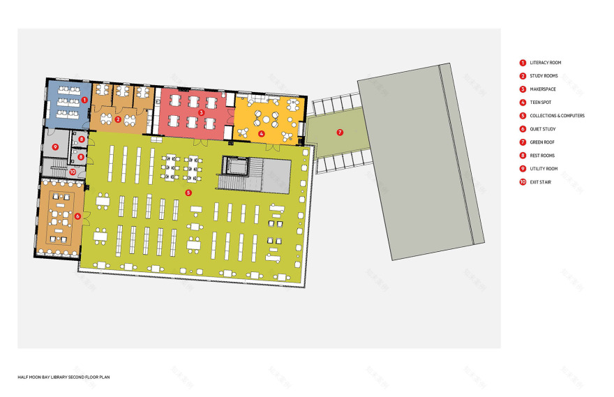 美国半月湾图书馆-126