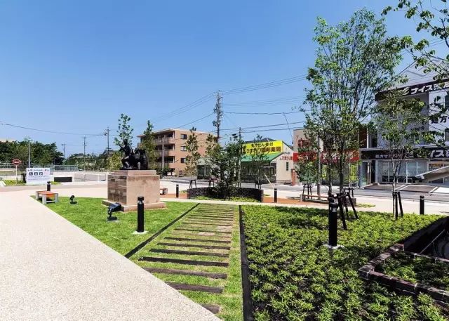 创意铺装设计，草坪与硬质材料的美妙融合-66