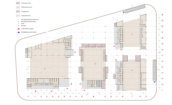 多功能体育综合体“Sportpark”丨俄罗斯莫斯科丨建筑事务所ASADOV-18