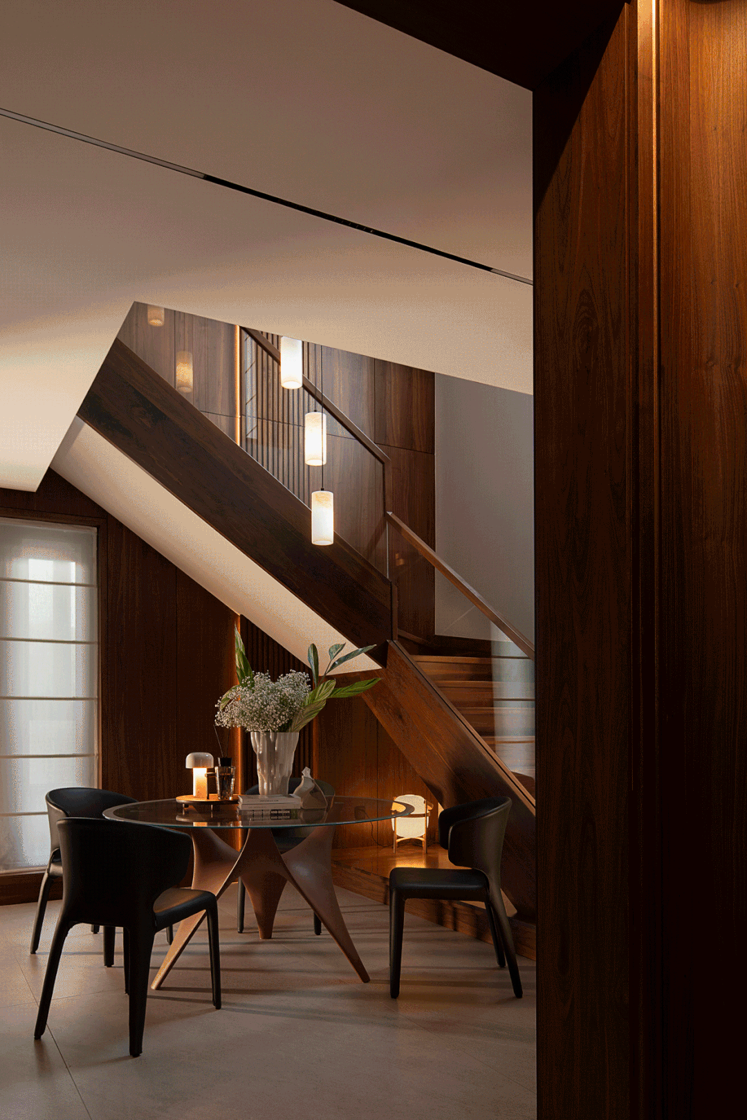胡桃木的温润,营造光影下的生活感 | 千上设计-0