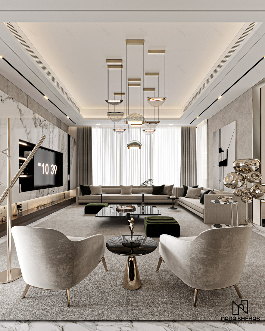 两层高接待别墅丨阿联酋迪拜-12