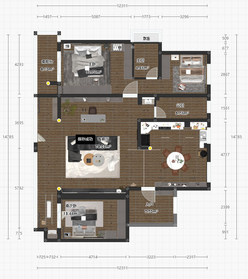 现代风家居设计丨朱向飞-17
