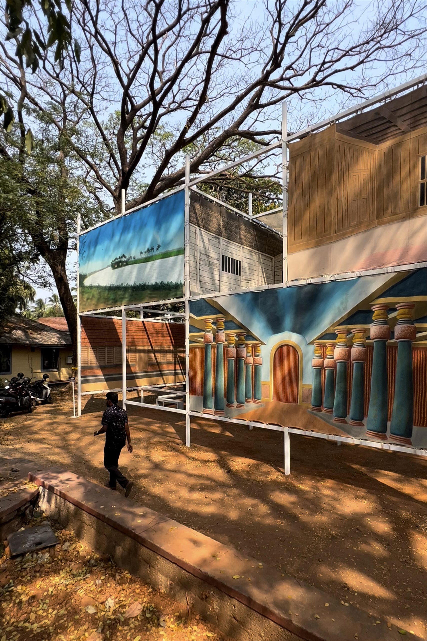 幕后 · 2023 ITFOK 临时展馆丨印度丨LIJO.RENY.architects-15