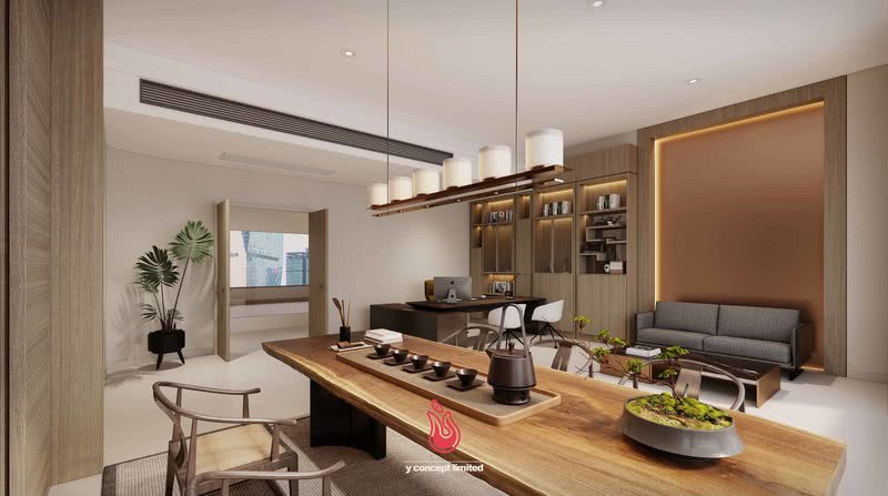 江滨一号售楼部丨炜意念空间计划-20