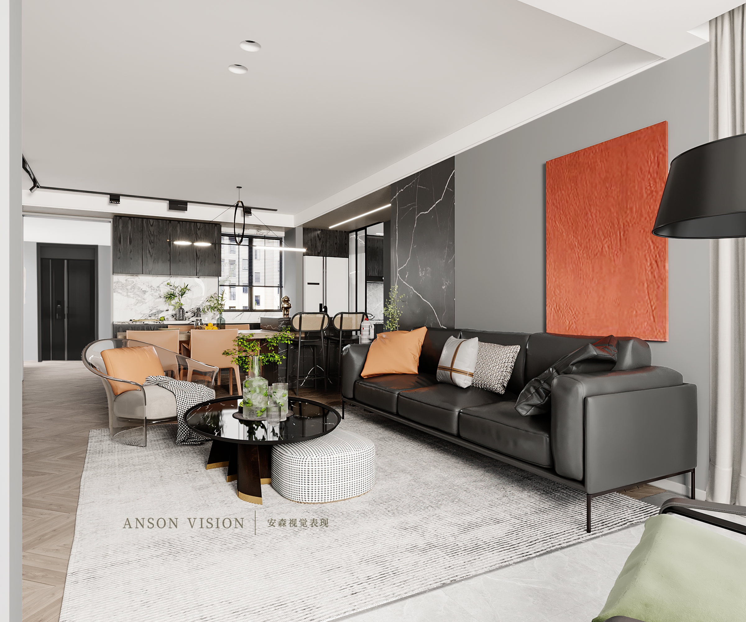 现代平层设计丨Ansonvision·蒙头睡-3