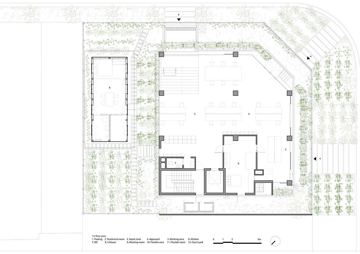 绿色办公新概念 · 垂直农场的城市办公室-1