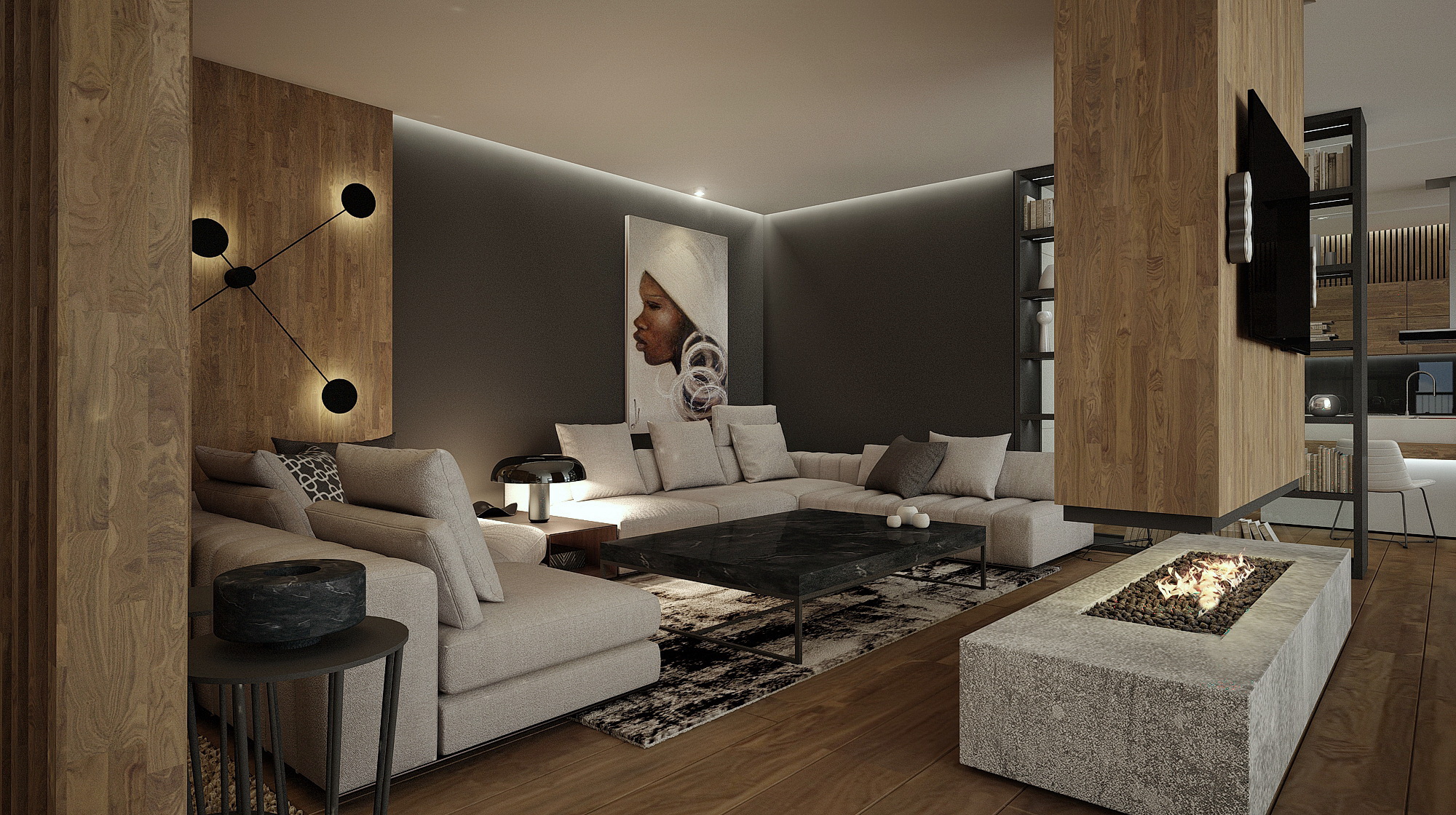 Interior and architectural design of a house in Romania-9