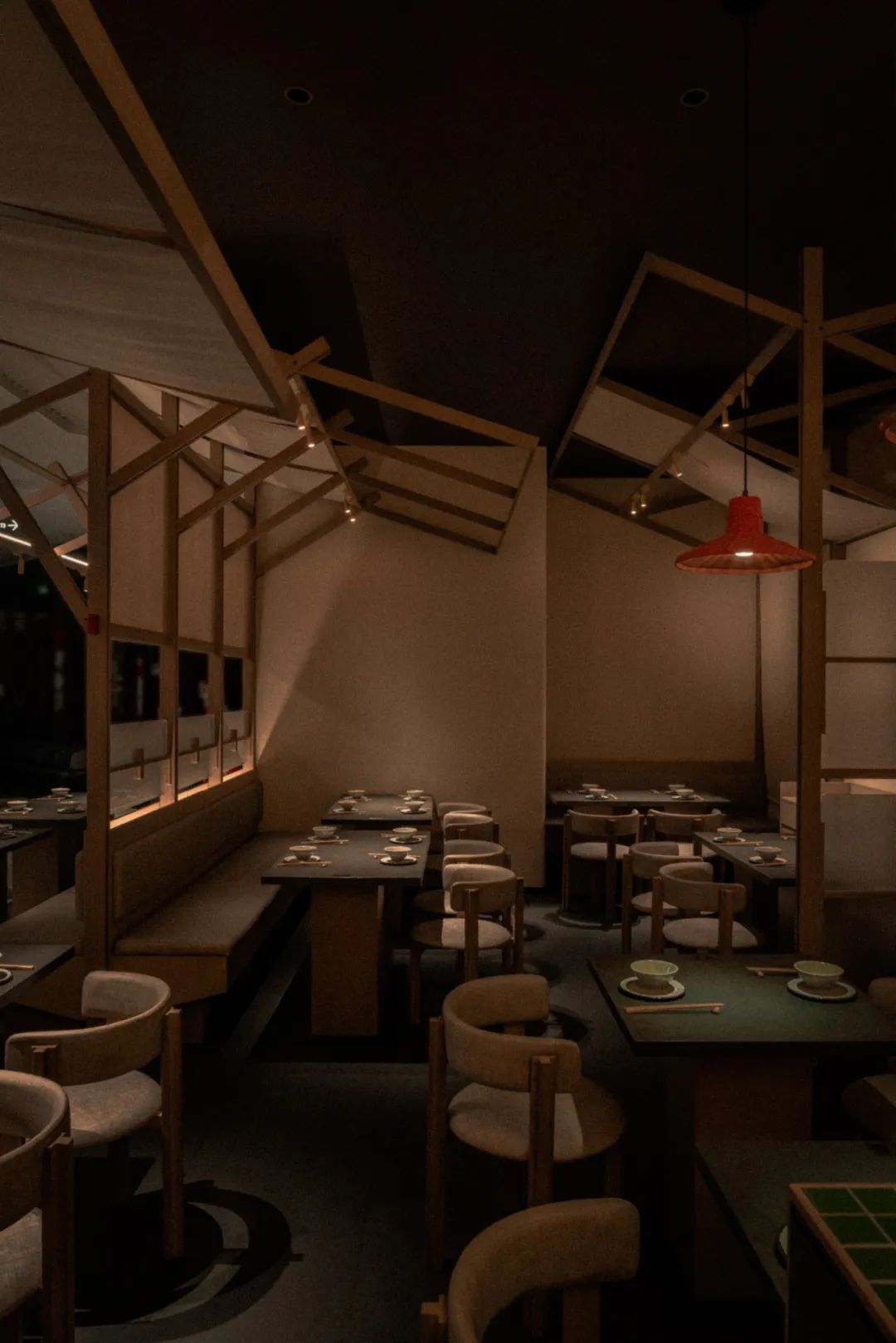 喜乐川菜·屋檐下,烟火味丨中国上海丨弹性工作室-36