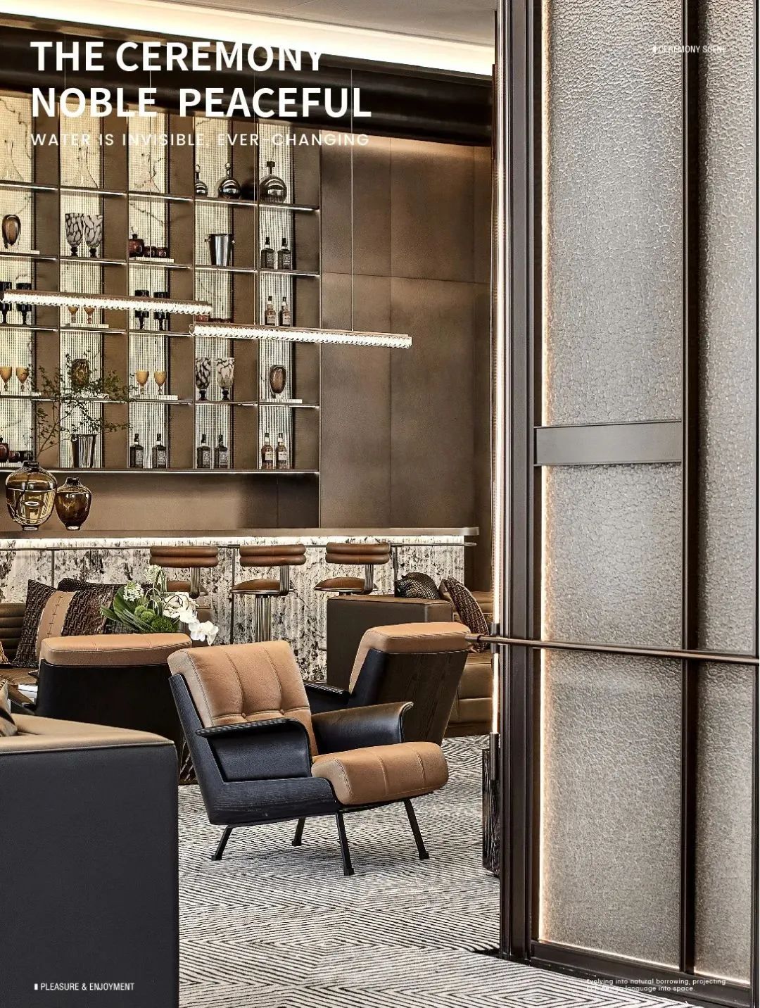 信达·时代央著·湖璟售楼中心 | 叶胤祥打造 900㎡都市谧静空间-14