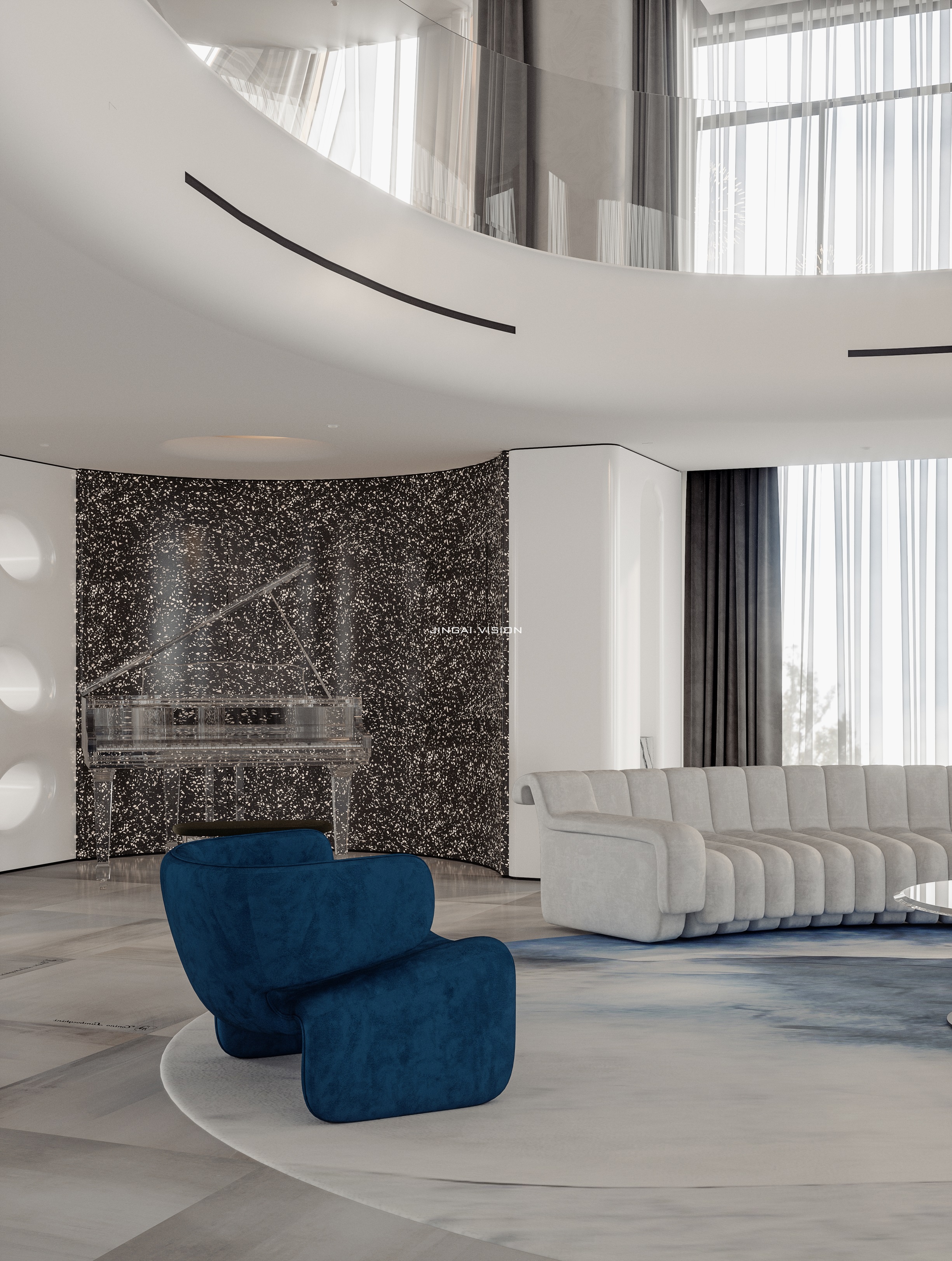 1700㎡豪华别墅设计丨中国义乌丨G SPACE DESIGN-34