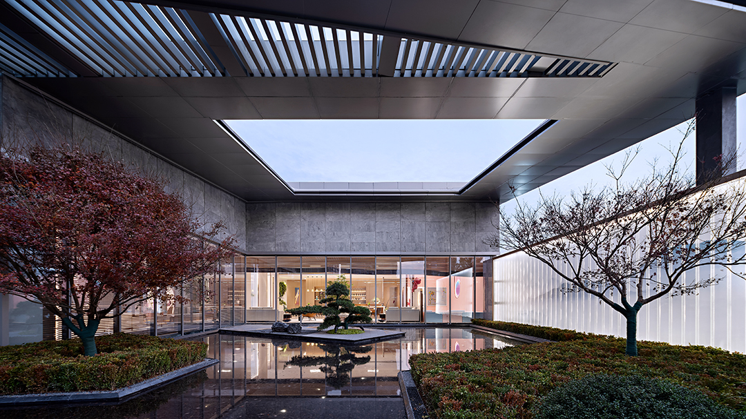 现代雅奢售楼中心设计， 时尚的简洁舒朗之美！-5