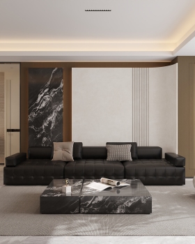 武汉  西湖山居 204㎡   意式轻奢效果表现