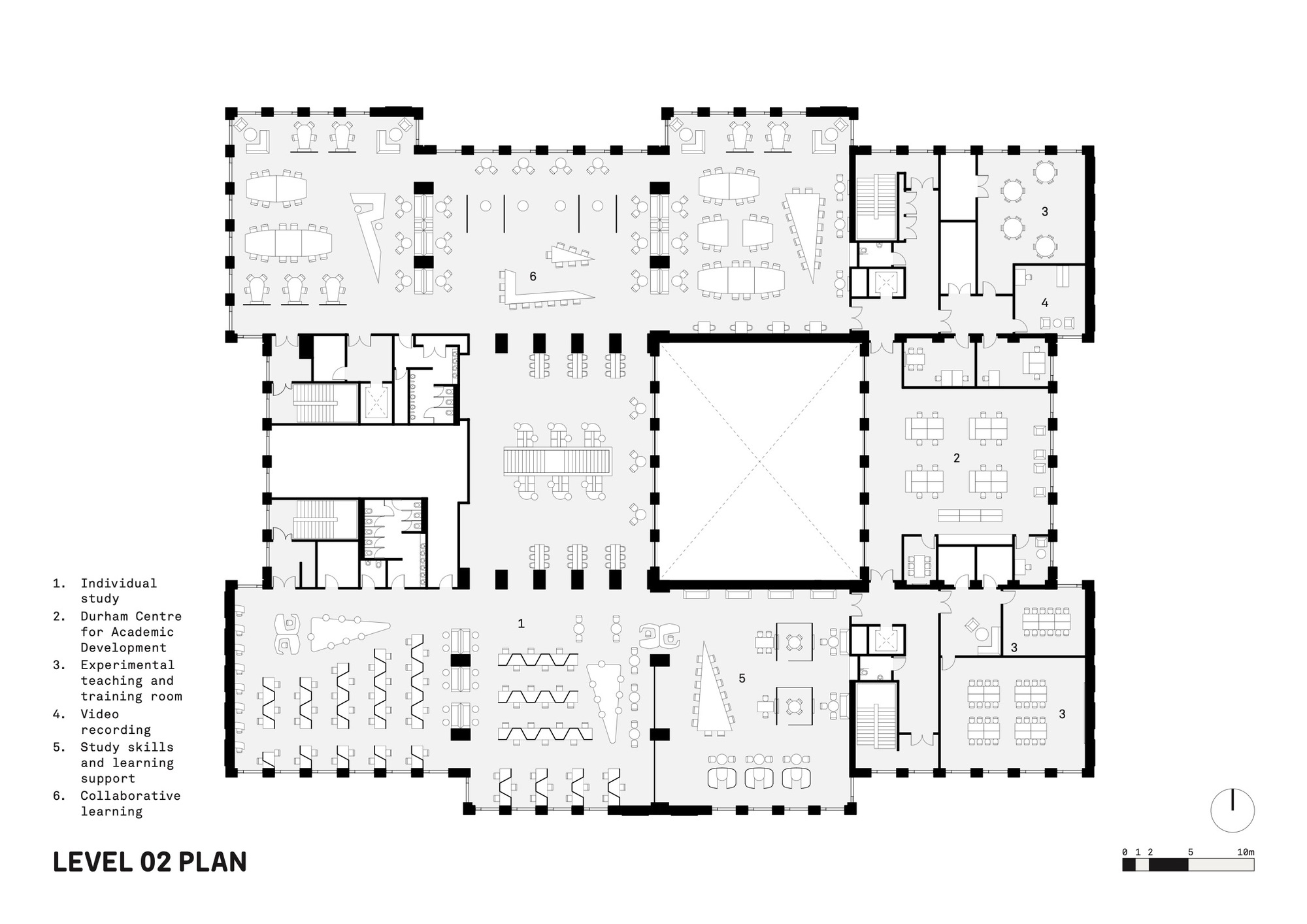 Lower Mountjoy Teaching and Learning Centre / FaulknerBrowns Architects-56