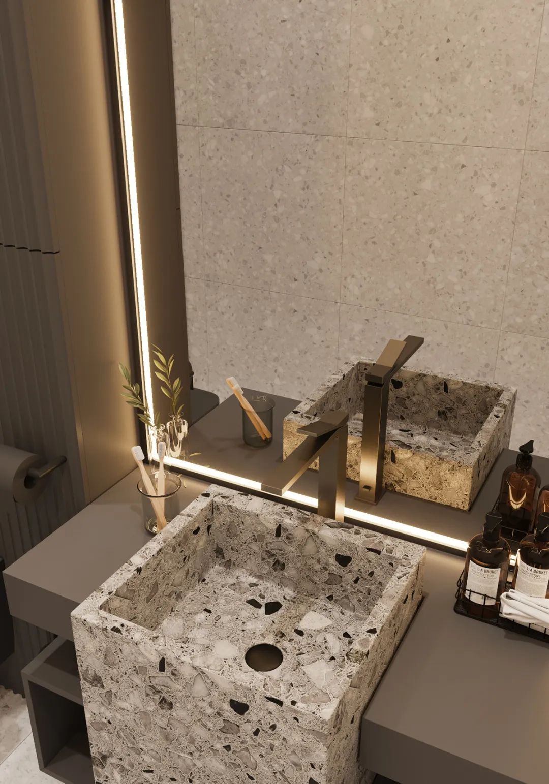 现代简约轻奢住宅丨BODES Studio-23