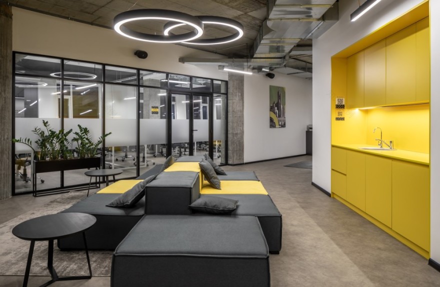 BeeWorking Holosiiv 乌克兰基辅共享办公空间设计丨BeeWorking 内部设计团队-40