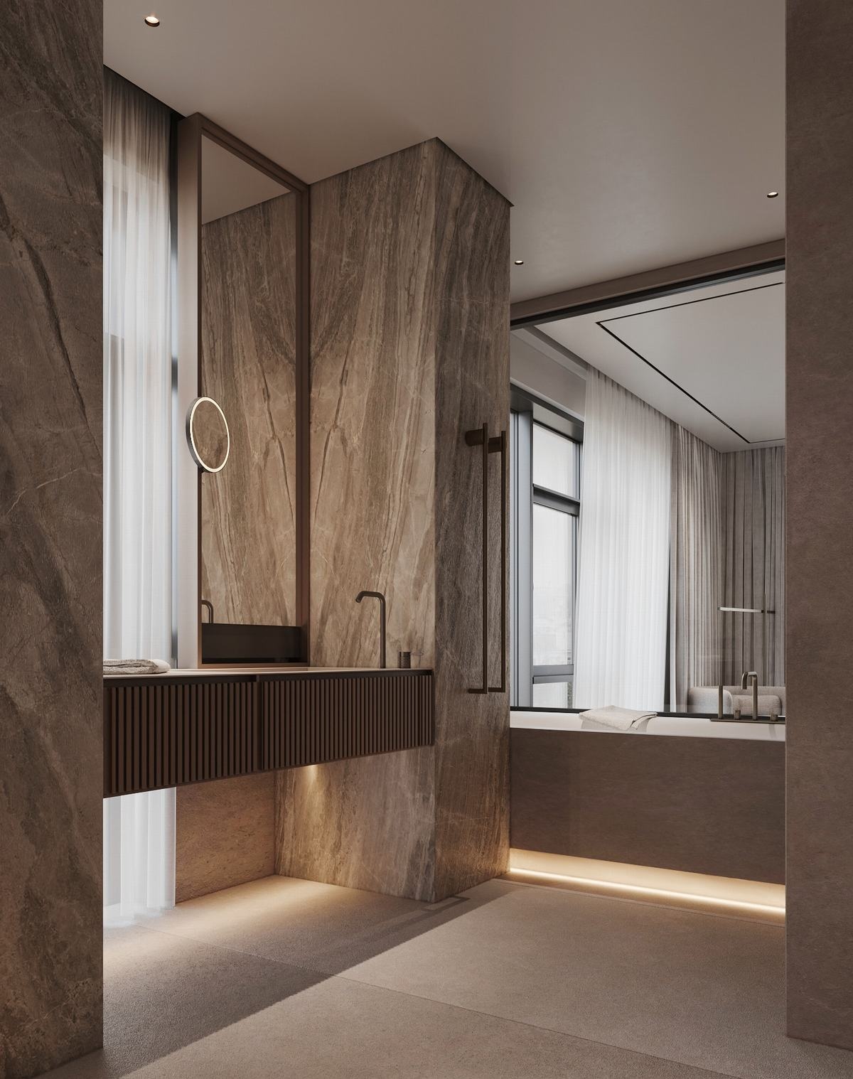 简洁纯粹的挑空别墅丨乌克兰基辅丨ArtPartner Architects-10