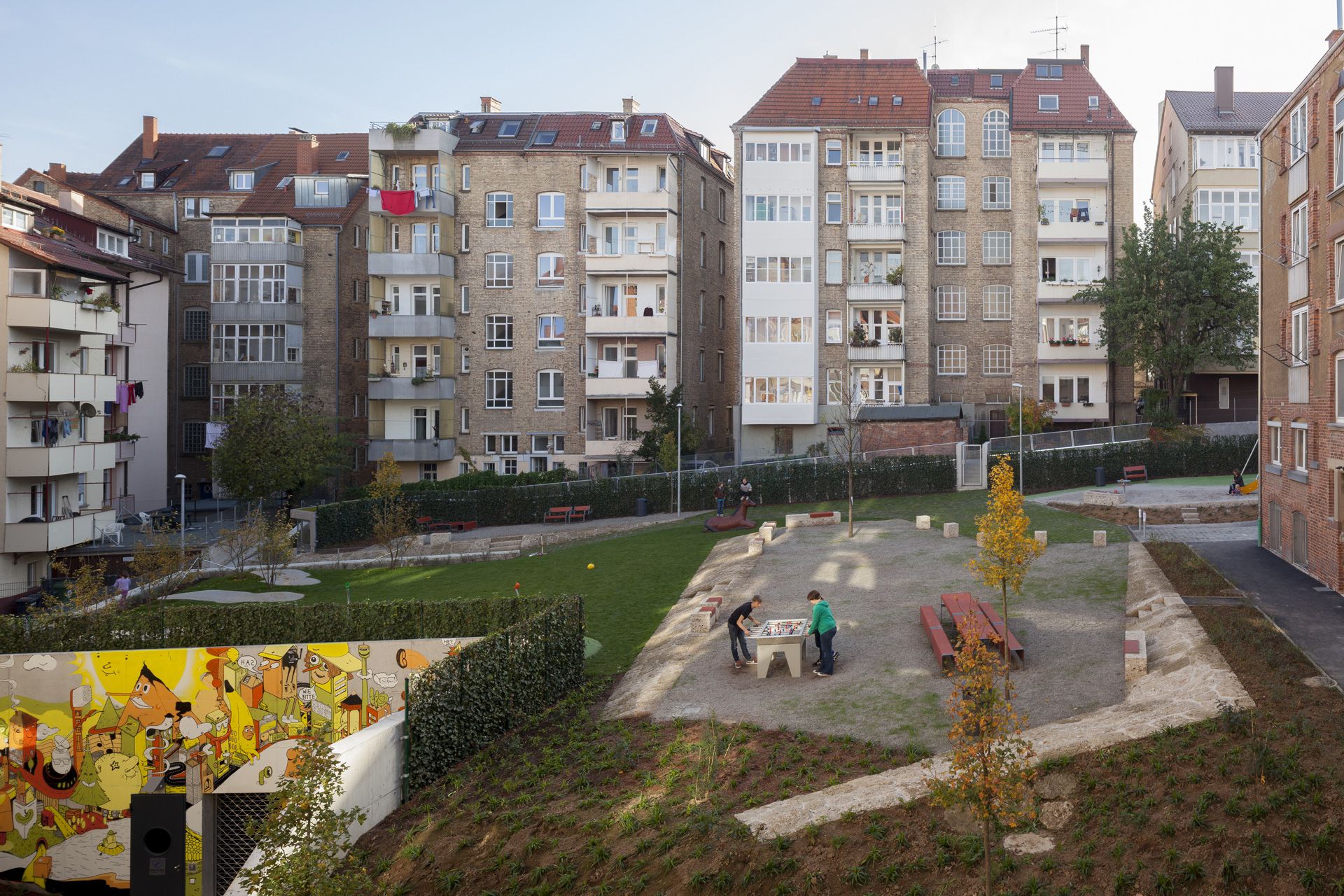 罗斯博伦小巷区丨德国斯图加特丨bez + kock architekten-3