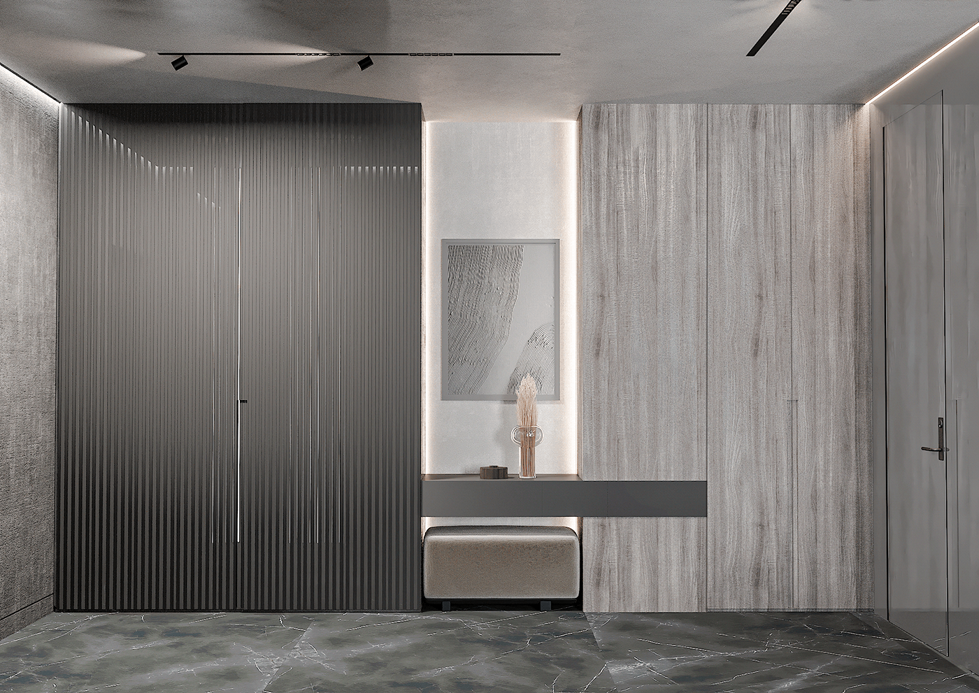 高级灰 水泥色的极致运用！                     -1