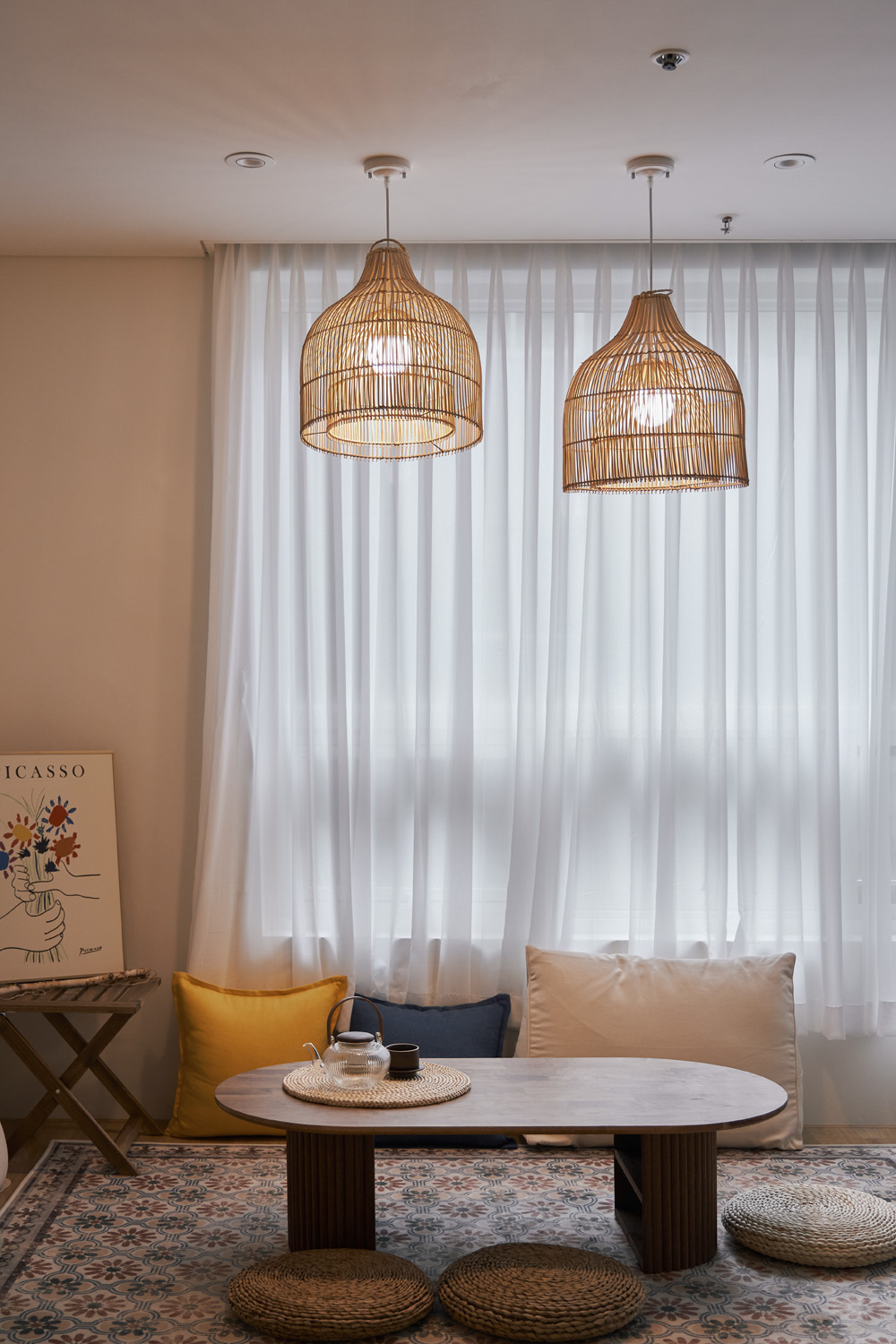 40 坪高级瑜伽空间，舒适氛围的室内设计佳作-23