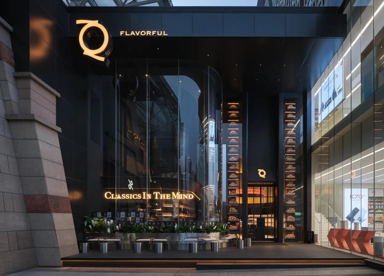 西安Q FLAVORFUL欧包店丨中国西安丨LOONG DESIGN-1