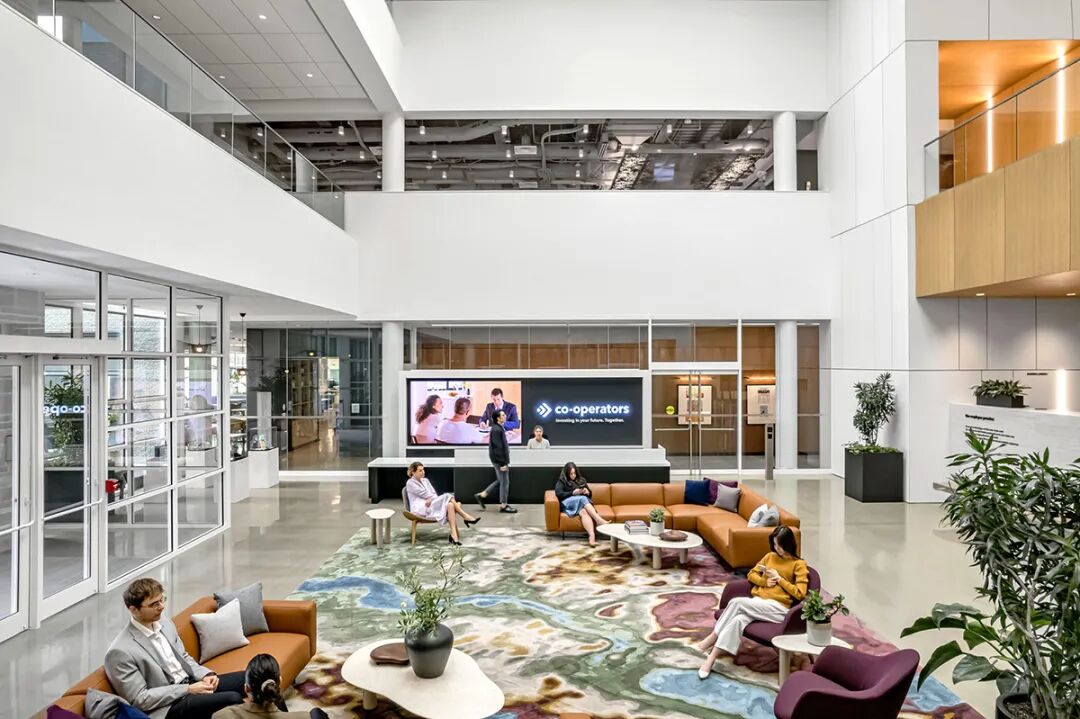保险巨头Co  operators总部丨加拿大圭尔夫丨HOK贺克-10