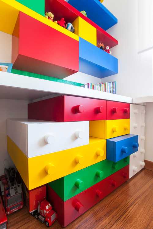 乐高主题儿童房设计 | 彩色立方的魅力-7