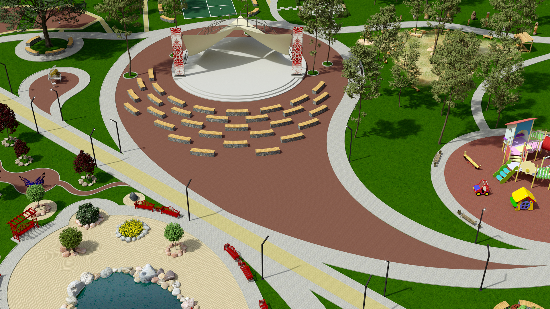 "Парк відпочинку для дорослих та дітей села Лозуватка"-26