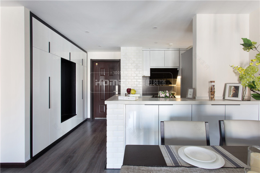 欢乐佳园装饰|【设•界】他与她的蓝色现代生活™-57