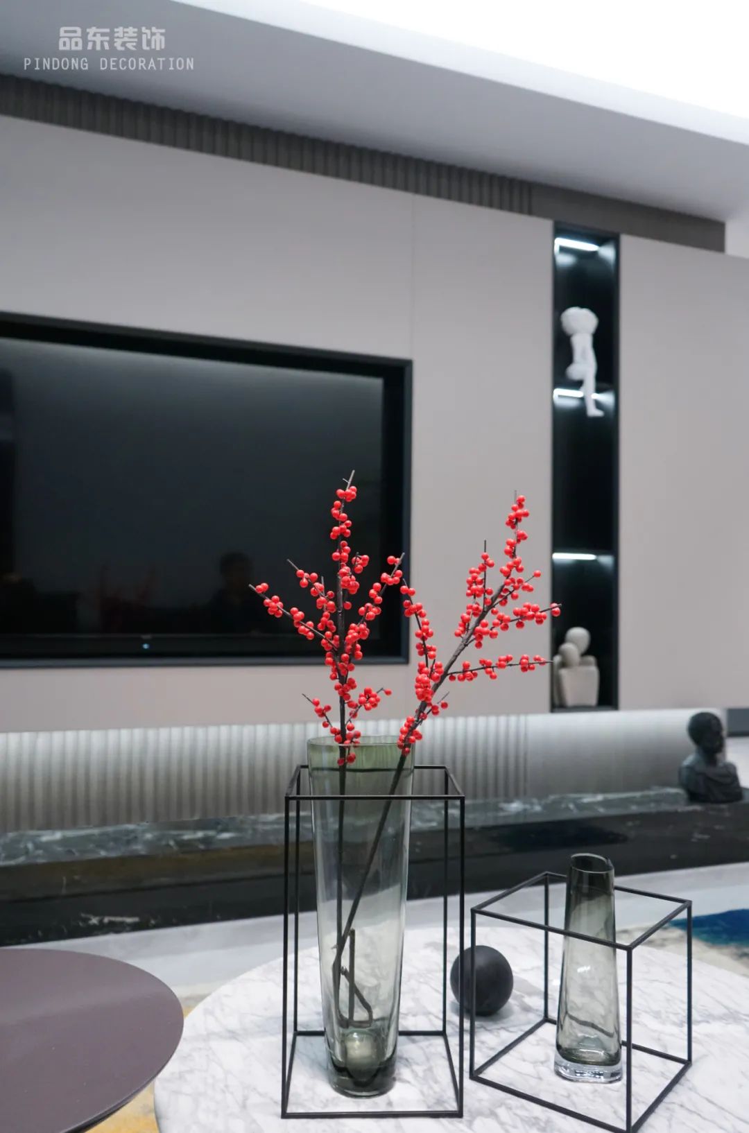 椒江山水润园 135㎡静谧之家丨台州品东装饰-46